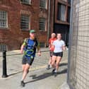 Edd Owen ran three marathons for 12 hours straight to raise money for Alzheimer's Society