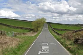 Officers were called to reports of a single-car crash in Tarn Lane, Keighley. Picture: Google