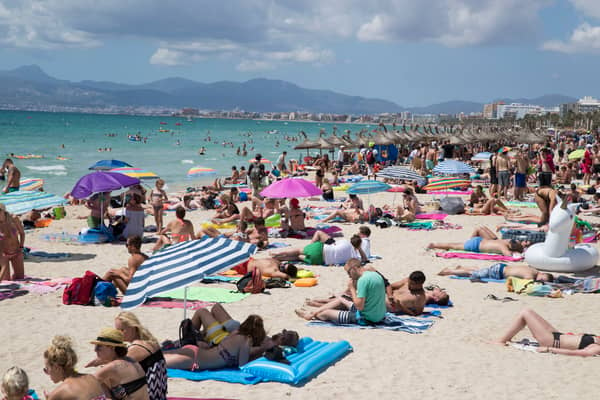 A health warning has been issued ahead of summer as “concerning” research finds 6.4m UK holidaymakers avoid suncream. (Photo: AFP via Getty Images)