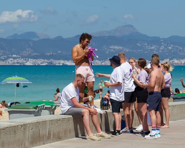 A hotel boss has warned that anti-tourism protests “could happen” in Majorca as there is “nothing sustainable” about the number of tourists. Picture: AFP via Getty Images