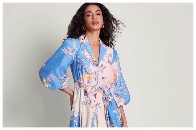 I absolutely adore this Monsoon Floral Midaxi Shirt Dress, £125, M&S