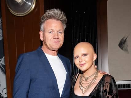 TikToker Maddy Baloy (right), who went viral for sharing her battle with terminal cancer on the social media platform, met celebrity chef Gordon Ramsay when she revealed it was on her bucket list to meet him. He has paid tribute to her as she has passed away. Photo by Instagram/@fruitsnackmaddy