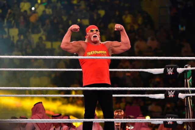 Hulk Hogan claimed to have received a voice note from beyond the grave