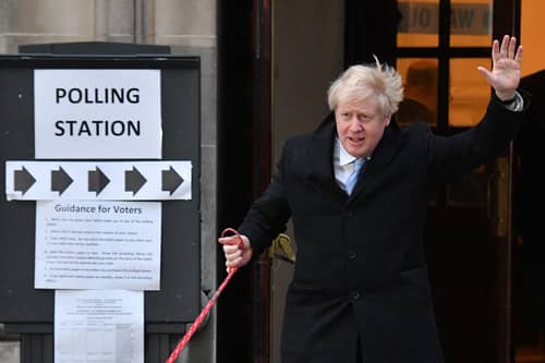 Boris Johnson tried to break his own voter ID laws. Credit: Getty