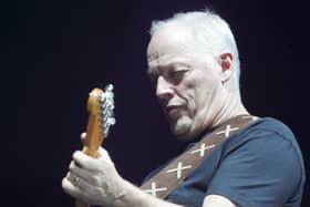  Former Pink Floyd British leader David Gilmour performs, 15 March 2006 in Paris, on the stage of the Grand Rex music Hall. Gilmour has announced a London residency at the Royal Albert Hall in late 2024 (Credit: PIERRE ANDRIEU/AFP via Getty Images)