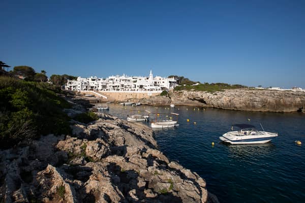 Binibeca Vell, a coastal village in Spain’s Balaeric island of Menorca, is threatening to close due to the amount of tourists in the region booming. (Photo: AFP via Getty Images)