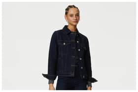 Dark denim washes are trending right now, and this M&S indigo denim jacket is a great entry way into jumping onto this trend