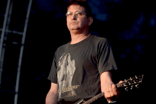 Steve Albini, known for his work in bands Shellac, Big Black and producing works by Nirvana and Pixies, has died aged 61. (Credit: Getty)