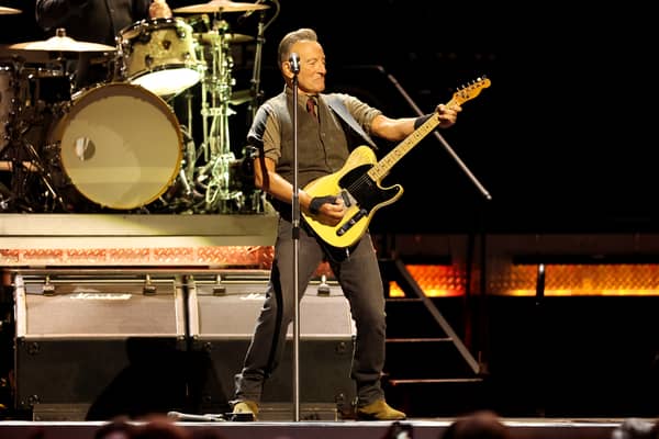 Bruce Springsteen performs onstage during the Springsteen & The E Street Band 2024 Tour at Kia Forum. The Boss is set to wow fans at his show in Belfast later today - but what time do the gates open? (Credit: Getty Images)