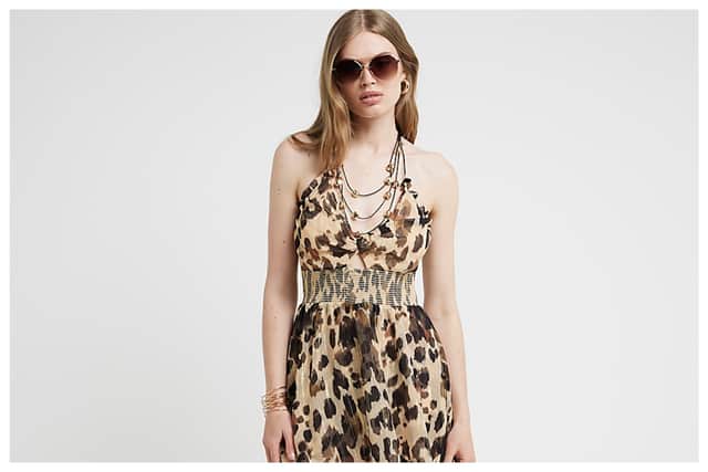 This leopard number from River Island is the perfect way to stay on trend