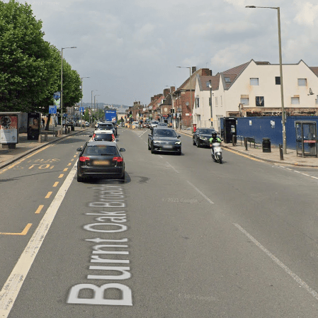 Police were called to reports of a stabbing in Burnt Oak Broadway, Edgware at around 11.50am on Thursday (May 9). 