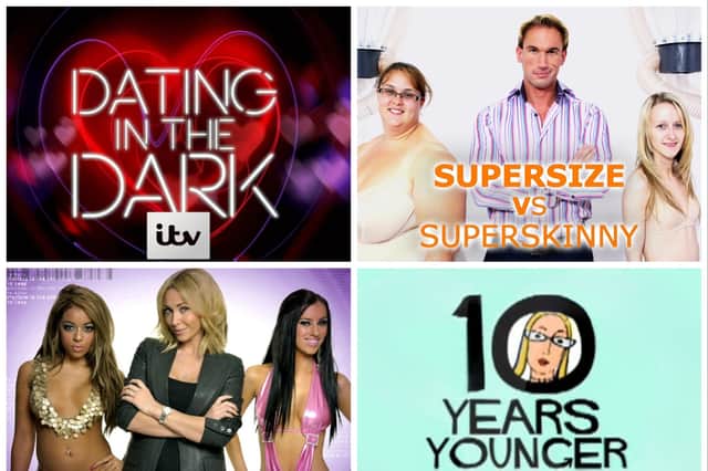 11 shocking noughties reality shows you may have forgotten about. Photos by Amazon (top) and IMDB (bottom).