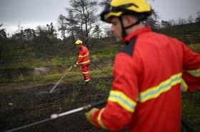 Wildfire warning issued for parts of Scotland. Picture: DANIEL LEAL/AFP via Getty Images