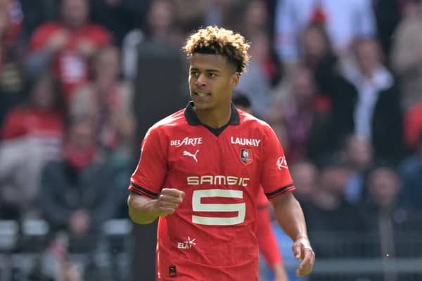 Rennes' French midfielder Desire Doue 