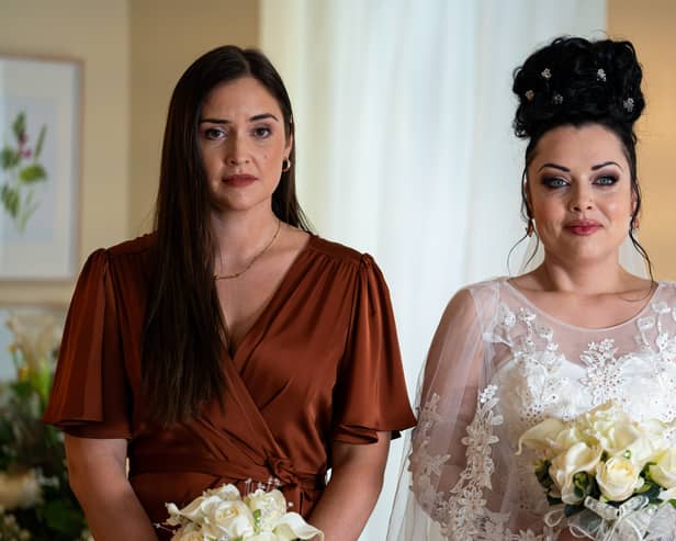 EastEnders Spoilers First look images: Will Whitney Dean get her fairytale ending marrying Zack Hudson? Picture: BBC/Jack Barnes/Kieron McCarron