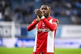 Royal Antwerp midfielder Eliot Matazo has been involved in a car crash that resulted in the death of an 85-year-old cyclist. Picture: BELGA MAG/AFP via Getty Images