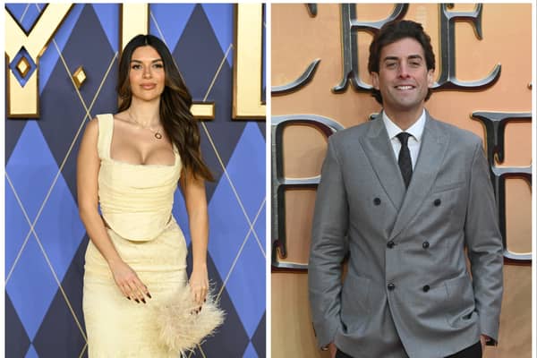 Ekin-Su Culculoglu, of 'Love Island' fame, and James Argent, of 'The Only Way is Essex', fame are said to be dating. Photos by Getty Images.