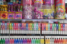 Disposable vapes are thought to be a key driver behind the alarming rise in youth vaping. Picture: Jacob King/PA Wire