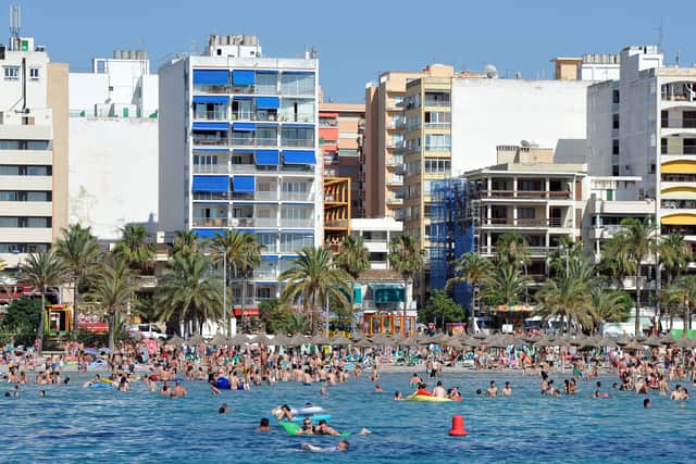 A Spain holiday warning has been issued as Palma, Majorca’s capital, is set to hold an anti-tourist protest later this months as locals have had ‘enough’. (Photo: Getty Images)