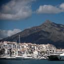 A British holidaymaker has been arrested on suspicion of sexually assaulting a fellow female tourist, 27, at a luxury hotel in Puerto Banus near Marbella. (Photo: AFP via Getty Images)