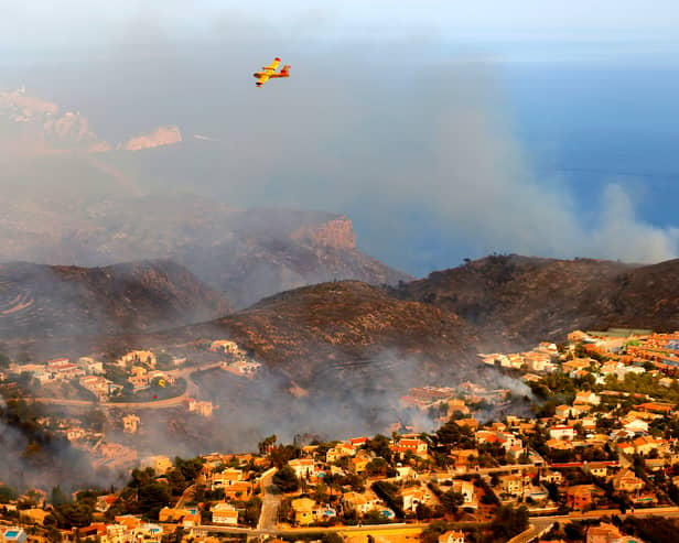 Popular holiday destinations in Spain including Malaga and Cadiz have started to prepare for wildfires as summer nears. (Photo: AFP via Getty Images)