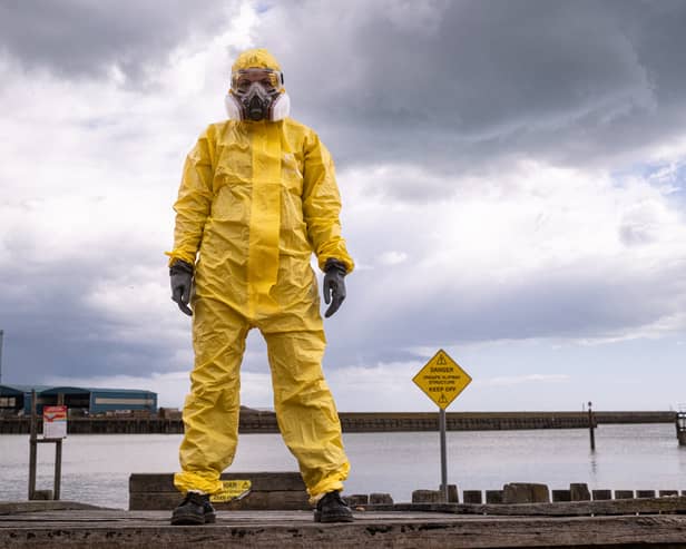 A record amount of “s*** and pollution” is “clogging up” UK seas and rivers as sewage was released for over 400,000 hours in 2023. (Photo: Jonathan Salariya/Friends of the Earth/PA Wire)