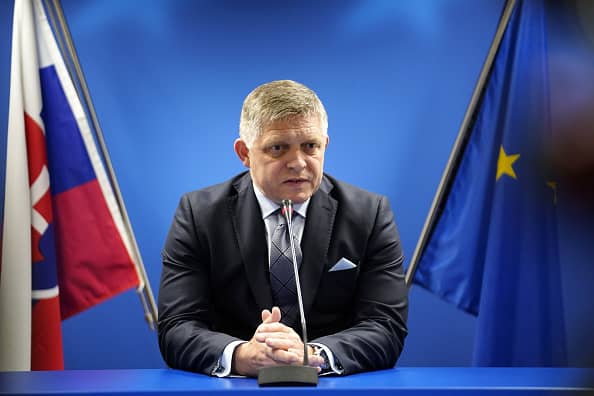 Slovakia’s prime minister Robert Fico was taken to hospital after being shot