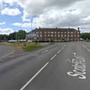 The roundabout where the crash at Scotch Corner has occurred Picture: Google