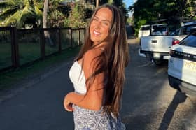 Millie Stephenson fell down a sewer in Hawaii