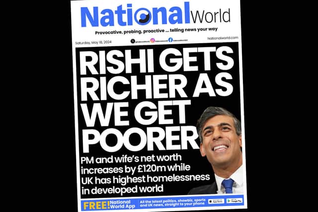 NationalWorld front page. Credit: Kim Mogg