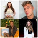 Reality TV personalities such as ‘The Only Way is Essex’ star Lauren Goodger (top left), Geordie Shore's Scott Timlin (top right) and ‘Love Island’s’ Biggs Chris and Eva Zapico (bottom) have been charged for their investment plugs. Photos by Getty (top left and bottom right) and Instagram (top right and bottom left).