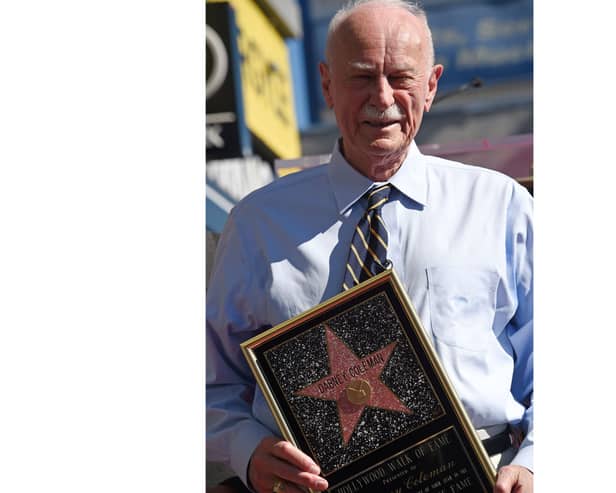 Dabney Coleman is honoured with the 2,533rd star on the Hollywood Walk of Fame in 2014 Picture: Robyn Beck/AFP via Getty Images
