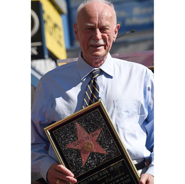 Dabney Coleman is honoured with the 2,533rd star on the Hollywood Walk of Fame in 2014 Picture: Robyn Beck/AFP via Getty Images