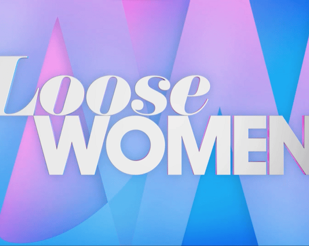 The 'Loose Women' logo. Photo by ITV.