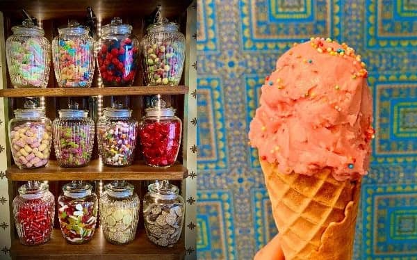 The new shop offers 50 pick and mix sweet options, and 15 ice cream flavours (Photos: Sweet Child of Mine/Supplied)