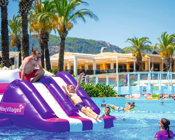 British family essentials include all you can eat buffet brekkie, water parks and ice cream on tap, according to Tui.