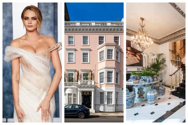 Cara Delevingne's former Belgravia home is on the market for  £23.5m