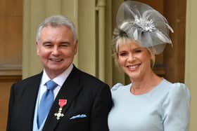 Ruth Langsford has given an update on her her husband Eamonn Holmes' health situation amid reports of chronic pain battle. (Credit: Getty Images)