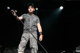 Gary Numan celebrates 45 years of "The Pleasure Principle" as his UK tour continues this evening (May 24 2024) at Manchester's O2 Ritz (Credit: Getty Images)