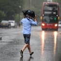 The Met Office has extended its yellow weather alert thunderstorm warnings for several regions in the UK. (Photo: Getty Images)