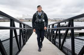 Prime Minister Rishi Sunak has pledged to reintroduce National Service if the Conservatives are re-elected in July. Picture: Stefan Rousseau/PA Wire