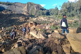The government of Papua New Guinea has said that more than 2,000 people were buried alive after a landslide in the country in Friday, May 24. (Credit: Getty Images)