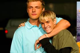 Aaron and Nick Carter in 2004 (Photo: Frazer Harrison/Getty Images)