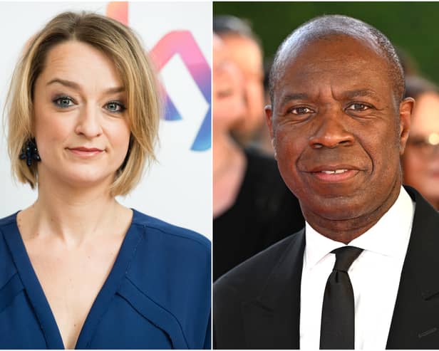 Laura Kuenssberg and Clive Myrie will lead the BBC's 2024 general election TV coverage (Photos: Getty Images)