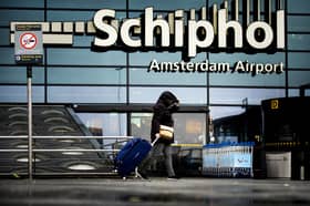 A person has fallen into a running engine at Amsterdam Airport Schiphol. Picture: ANP/AFP via Getty Images