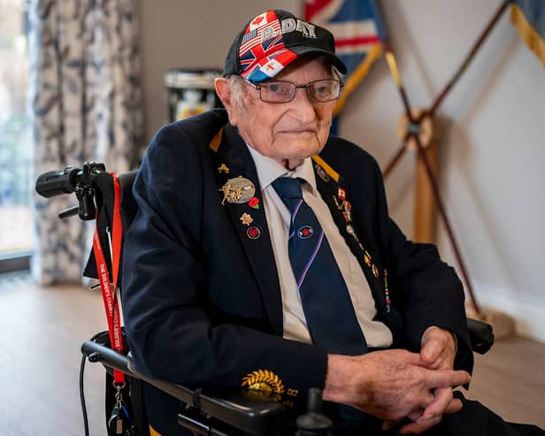 David Teacher, who served as a mechanic in the RAF during D-Day, has died at the age of 100. (Credit: Peter Byrne/PA Wire)