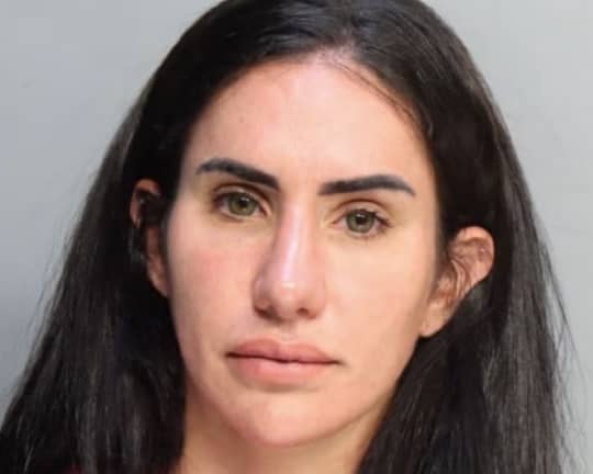 Fitness influencer and professional boxer Stefi Cohen was arrested for allegedly sharing her nude photos of her ex-boyfriend's new partner. Photo by Miami-Dade Corrections.