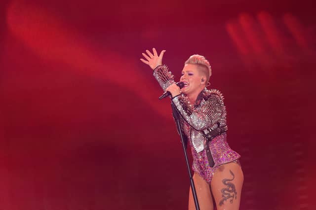The mother of a young boy with Down's Syndrome has been left fuming after she said that she and her son were kicked out of a P!nk gig in London before the pop superstar had even started to perform. (Credit: Getty Images)