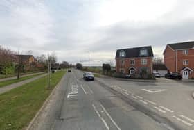 Thorpe Lane, in Middleton, near the junction with Redbarn Close, Leeds.