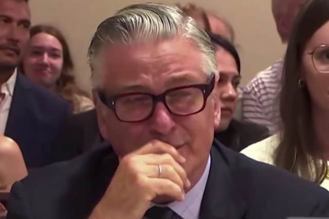 Hollywood actor Alex Baldwin cries in relief as judge dismisses case ...